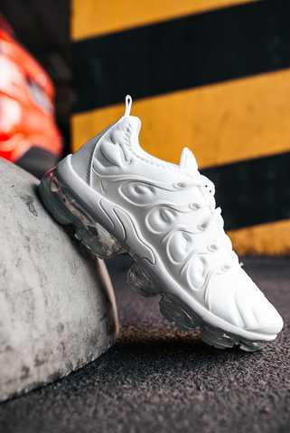 Nike tns hot sale vapormax white