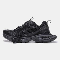 Кросівки Balenciaga 3XL Sneakers 'Black Mesh and Polyurethane' (Чорний), Чорний, 36