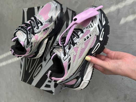 Кросівки Off-White Be Right Back Black Pink , Комбінований, 36