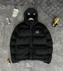Зимова куртка C.P. Company з лінзами Black❄️(Чорний), Чорний, L