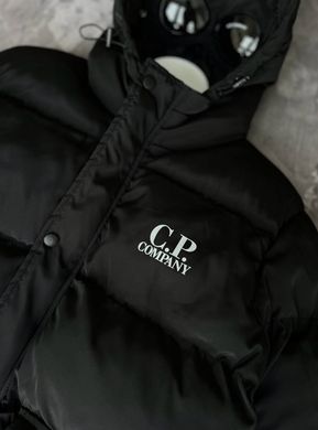 Зимова куртка C.P. Company з лінзами Black❄️(Чорний), Чорний, L