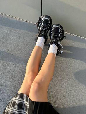 Кросівки Balenciaga 3XL Black/White, Чорний, 36