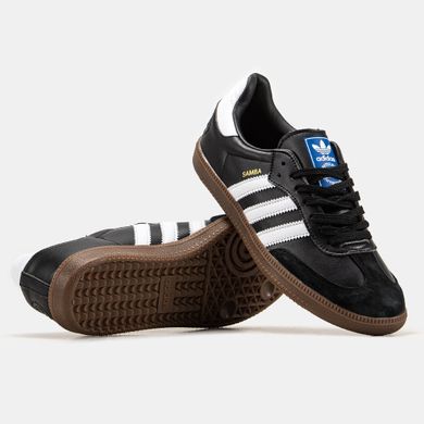 Кросівки Adidas Samba OG Black White (Чорний), Чорний, 41