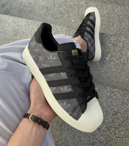 Кросівки Adidas Superstar x atmos Denim Pack Grey купити в