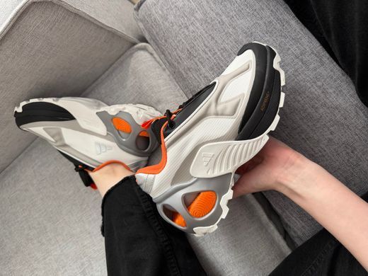 Кросівки Adidas Edge Runner White Black Orange, Комбінований, 36