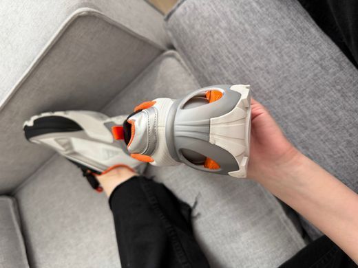 Кросівки Adidas Edge Runner White Black Orange, Комбінований, 36