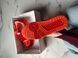 Кросівки Louis Vuitton Skate Sneaker Red Mix Orange Cowhide, Червоний, 37