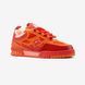 Кросівки Louis Vuitton Skate Sneaker Red Mix Orange Cowhide, Червоний, 37