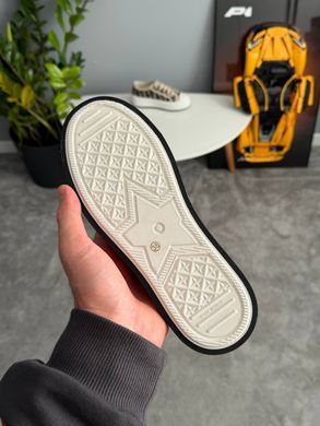 Кросівки Dior B23 Platform Beige Blue, Чорно-білий, 36