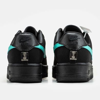 Кросівки Nike Air Force 1 Low x Tiffany & Co Black , Чорний, 36