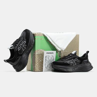 Кросівки Premiata HILL PREMIUM Black, Чорний, 36