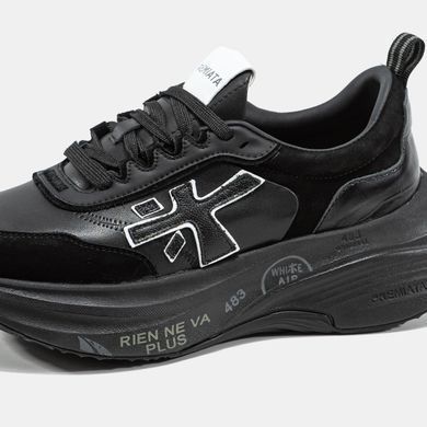 Кросівки Premiata HILL PREMIUM Black, Чорний, 36