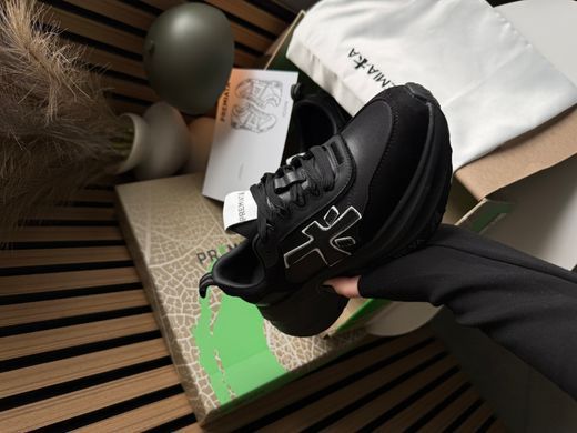 Кросівки Premiata HILL PREMIUM Black, Чорний, 36