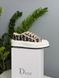 Кросівки Dior B23 Platform Beige Blue, Чорно-білий, 36