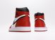 ⚡️ЗНИЖКА⚡️-20%⚡️Кросівки Nike Air Jordan 1 Black Red (Чорний, білий, червоний), Чорно-білий, 41