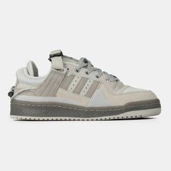 Кросівки Bad Bunny x Adidas Forum Low Grey , Сірий, 36