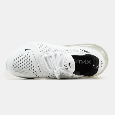 Кросівки Nike Air Max 270 White Black (Білий), Білий, 36
