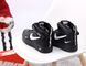 Кросівки зимові Nike Air Force 1 High White Black ❄️ (Чорний) , Чорний, 46