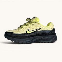 Кросівки Nike P-6000 PRM Limelight/Dark Smoke Grey, Жовтий, 41