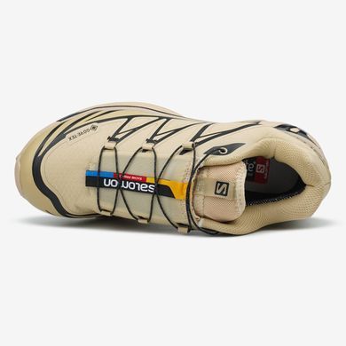 Вологостійкі кросівки Salomon XT-6 Beige Gore-Tex, Бежевий, 40