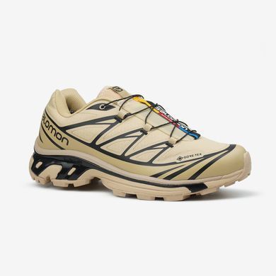 Вологостійкі кросівки Salomon XT-6 Beige Gore-Tex, Бежевий, 40