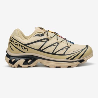 Вологостійкі кросівки Salomon XT-6 Beige Gore-Tex, Бежевий, 40