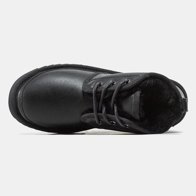 UGG Neumel Leather Black ❄️(Чорний, шкіра), Чорний, 40