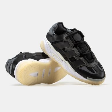 Кросівки Adidas Niteball Black (Чорний), Чорно-білий, 40