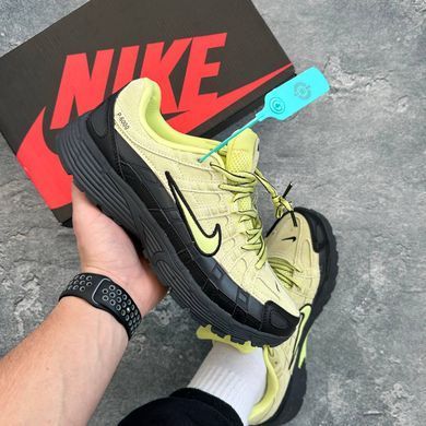 Кросівки Nike P-6000 PRM Limelight/Dark Smoke Grey, Жовтий, 41