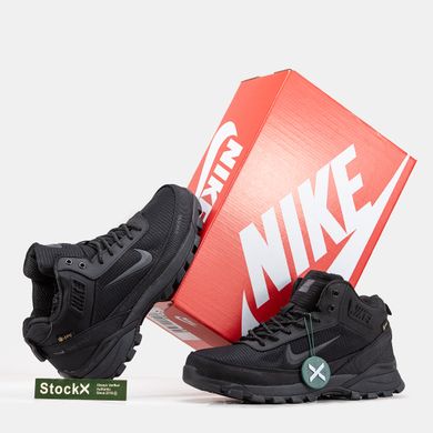 Зимові кросівки Nike Rivah Gore-Tex Хутро ❄️ Black , Чорний, 41