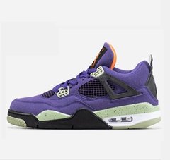 Кросівки Nike Air Jordan Retro 4 'Canyon Purple' Suede (Фіолетовий), Фіолетовий, 41