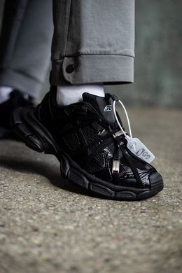 Кросівки Balenciaga 3XL Extreme Lace Sneakers Black, Чорний, 36