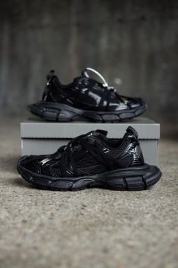 Кросівки Balenciaga 3XL Extreme Lace Sneakers Black, Чорний, 36