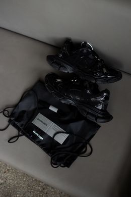 Кросівки Balenciaga 3XL Extreme Lace Sneakers Black, Чорний, 36