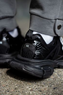 Кросівки Balenciaga 3XL Extreme Lace Sneakers Black, Чорний, 36