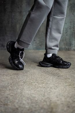 Кросівки Balenciaga 3XL Extreme Lace Sneakers Black, Чорний, 36