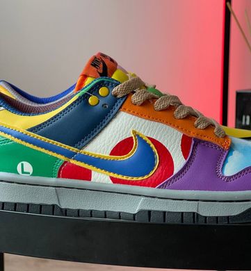 Кросівки Nike Dunk Low Super Mario Bros , Комбінований, 36