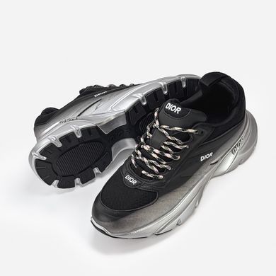 Кросівки Dior B44 Blade х Lewis Hamilton, Чорно-білий, 40