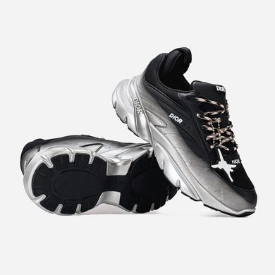Кросівки Dior B44 Blade х Lewis Hamilton, Чорно-білий, 40