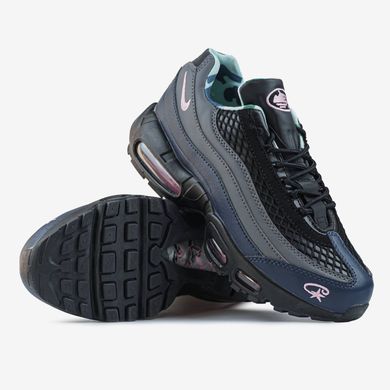 Кросівки Nike Air Max 95 SP Corteiz Pink Beam, Темно-синій, 40