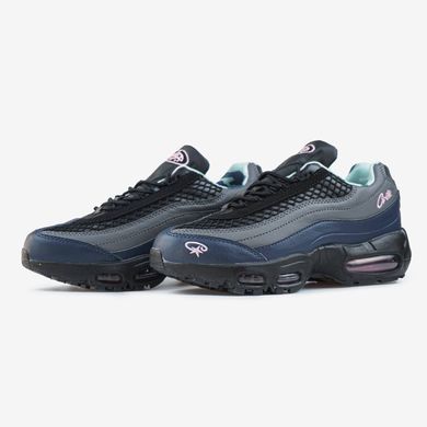 Кросівки Nike Air Max 95 SP Corteiz Pink Beam, Темно-синій, 40