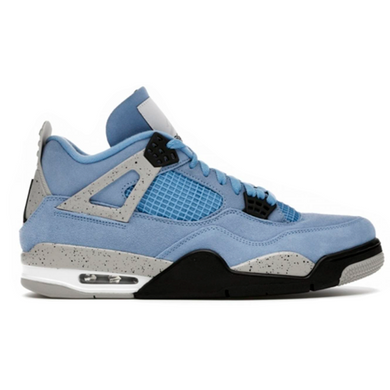 Кросівки Nike Air Jordan 4 Retro Blue (Блакитний) , Блакитний, 36