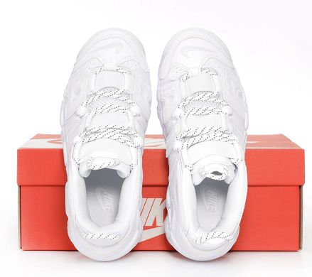 Кросівки Nike Air More Uptempo White on White (Білий) , Білий, 37