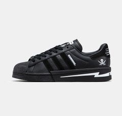 Кросівки Adidas Superstar x Neighborhood Black, Чорний, 36