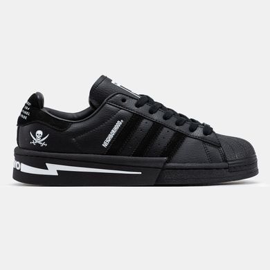 Кросівки Adidas Superstar x Neighborhood Black, Чорний, 36