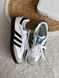 Кросівки Adidas Samba Low White Black (Білий), Білий, 39